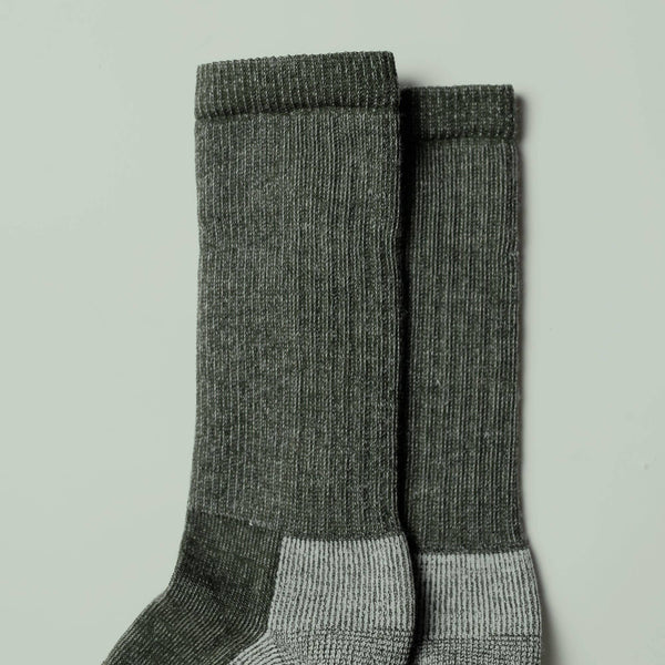 MUTTONHEAD Merino Mountain Hiking Socks - Olive