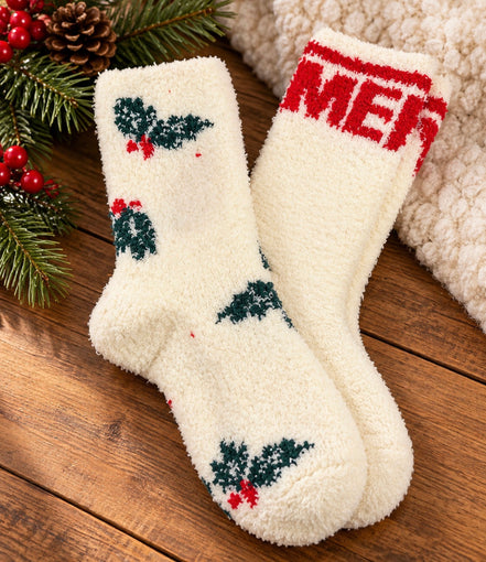 ZSUPPLY MERRY SOCKS-2PC