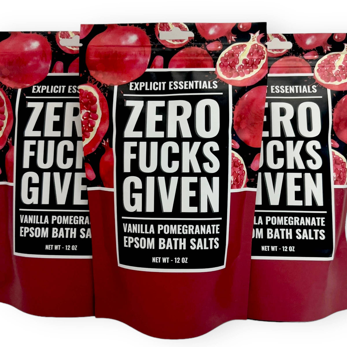 Zero Fucks Given Bath Salts 12oz Bag