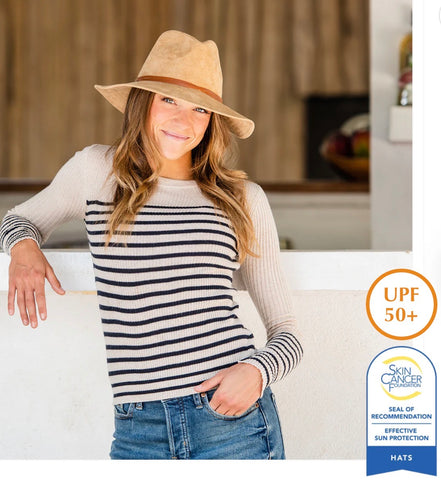 WALLAROO TELLURIDE 4"BRIM 100% SUEDE HAT