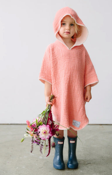 TOFINO THE PEBBLE | Kid's Muslin Poncho