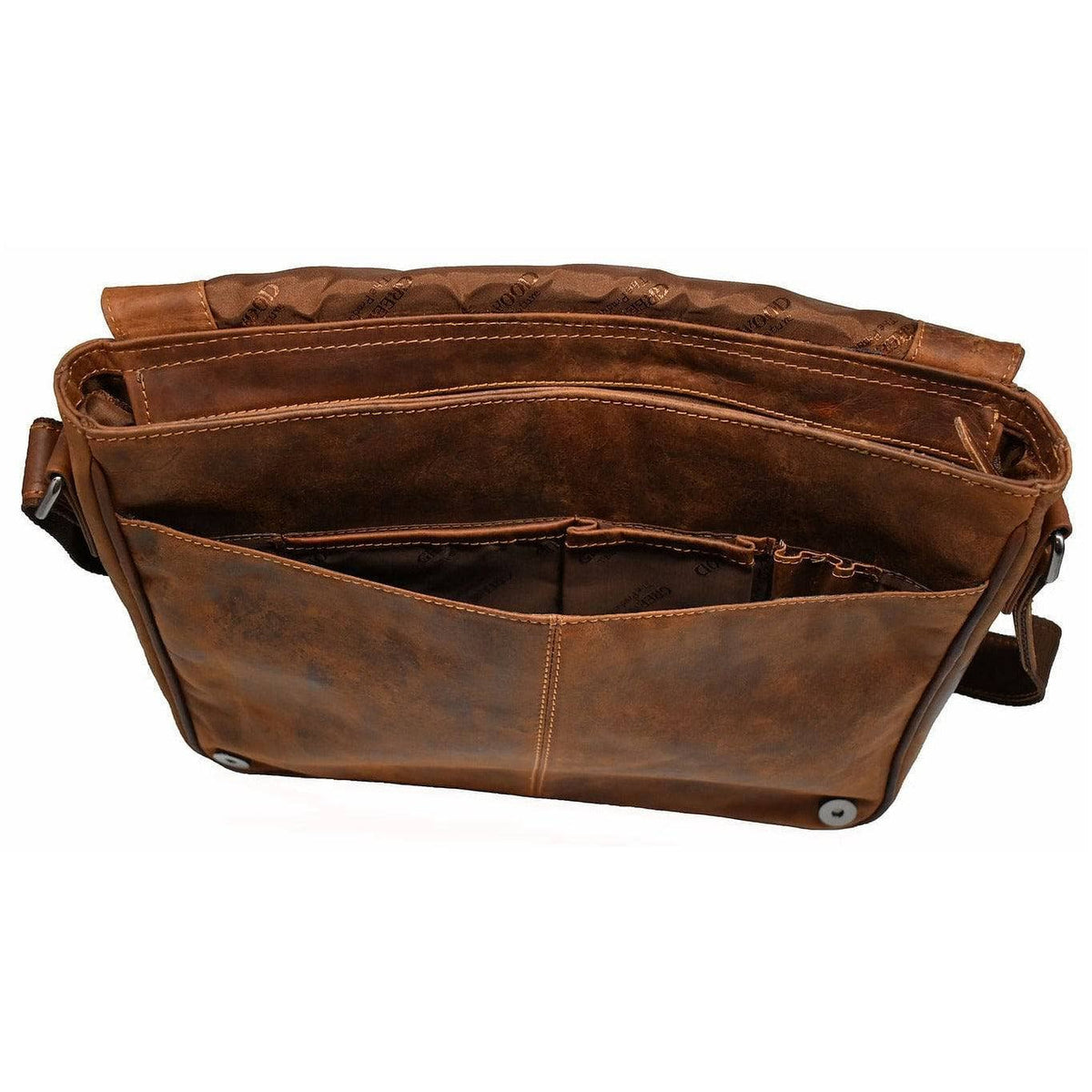 GREENWOOD LEATHER Leather Laptop Bag Berlin GW588