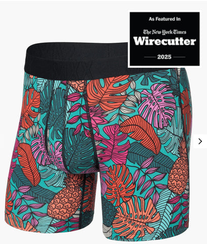 SAXX DROPTEMP COOLING COTTON 6’ BRIEF UNDERWEAR