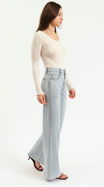 DAZE FAR OUT - HIGH RISE WIDE LEG-LET’S DANCE