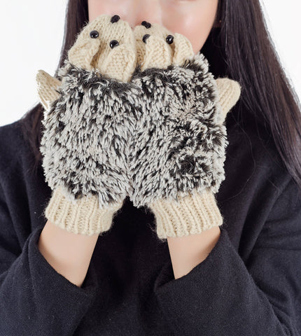 JC SUNNY Hedgehog Gloves