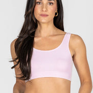 C'EST MOI BAMBOO BACK V RIBBED BRALETTE