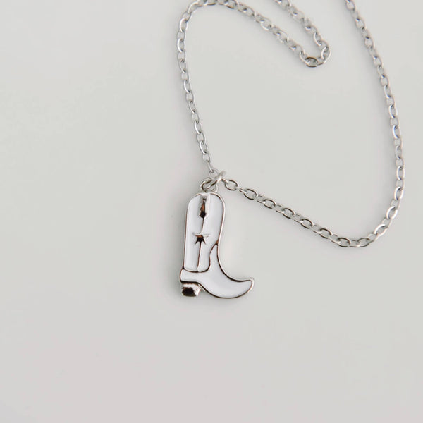 Kataleya Cowboy Boot Necklace 