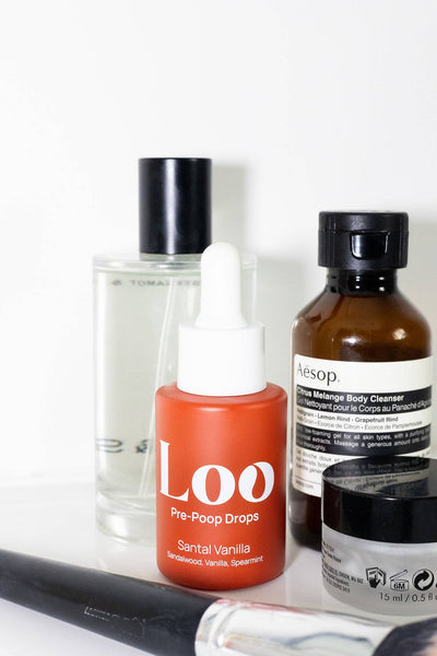 Loo Pre-Poop Toilet Drops — Santal Vanilla