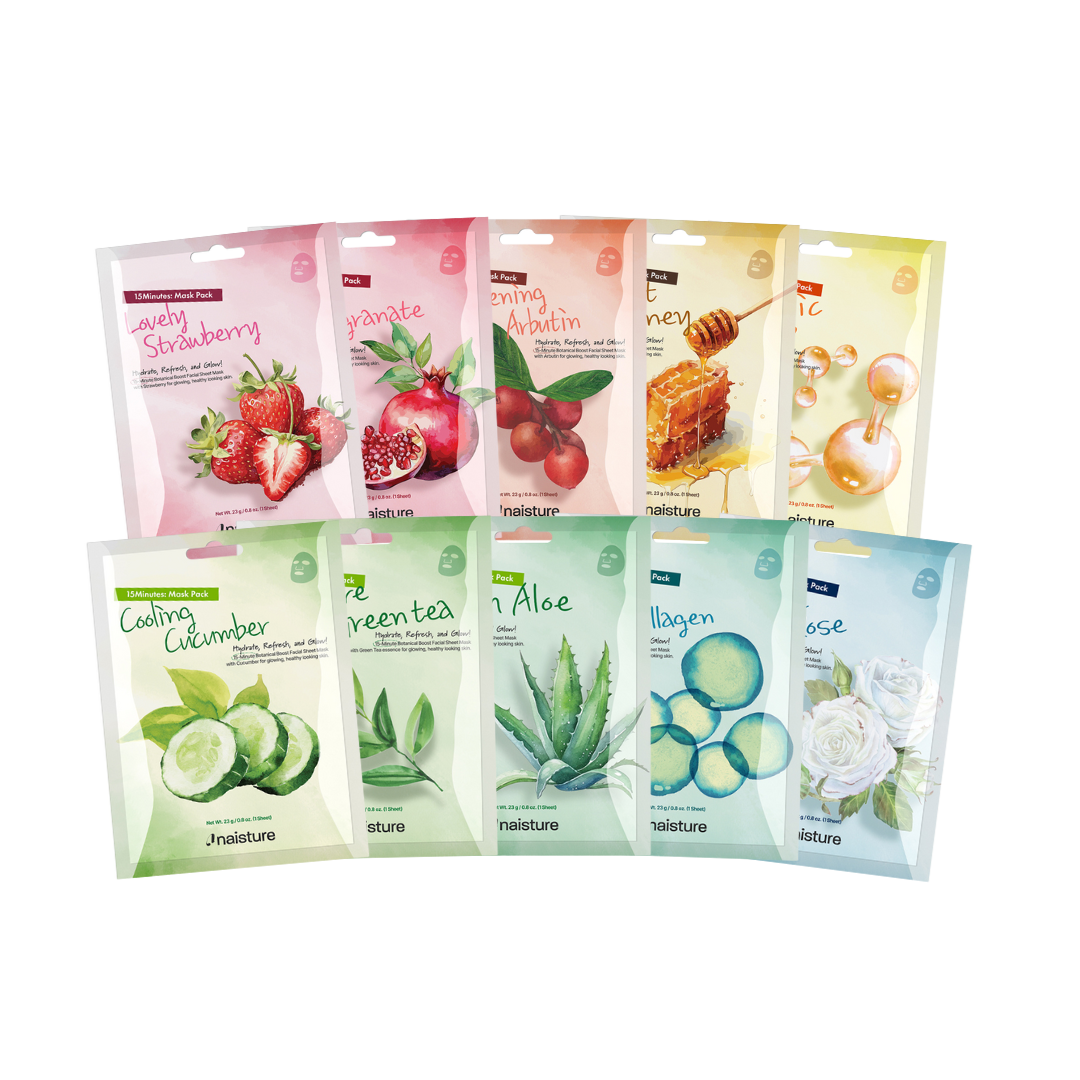 Naisture 15 Minutes Sheet Mask Bundle