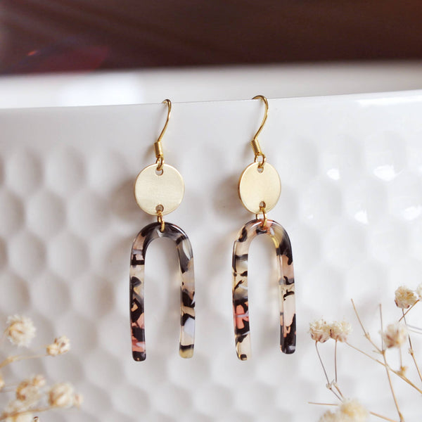 OH SO LOVELY COREY, arch earrings