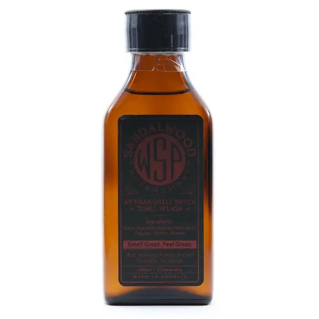 WET SHAVING Aftershave Splash - Sandalwood