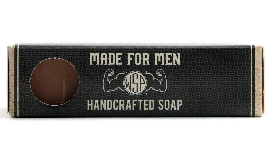 WET SHAVING Bar Soap - Black Amber Vanille
