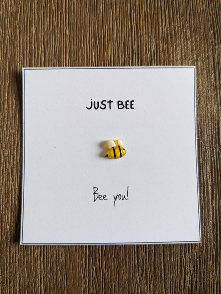 UNLIFTED INK Just Bee You Mini Keepsake Card with Personalized Message