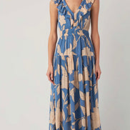 ZSUPPLY MALENE BLOOM FLORAL MAXI DRESS