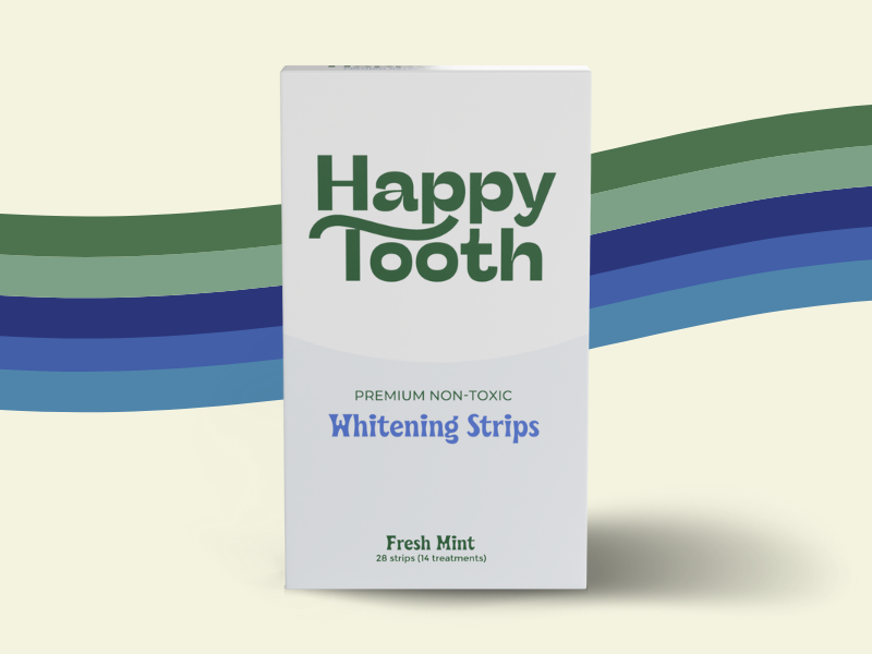 Happy tooth Natural Whitening Strips