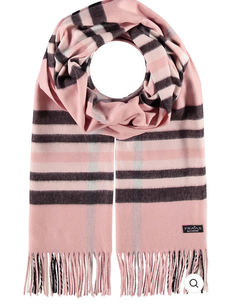 FRAAS PLAID CASHMINK® BLANKET-SCARF