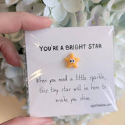 UPLIFTED INK Ducky to Have You Card with Duck Figurine & Custom Message