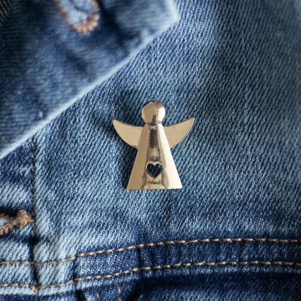 Angel Sentiment Pin