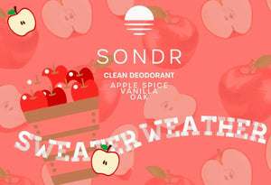 SONDR ALUMINUM FREE- CLEAN Deodorant 58g -LIMITED ADDITION