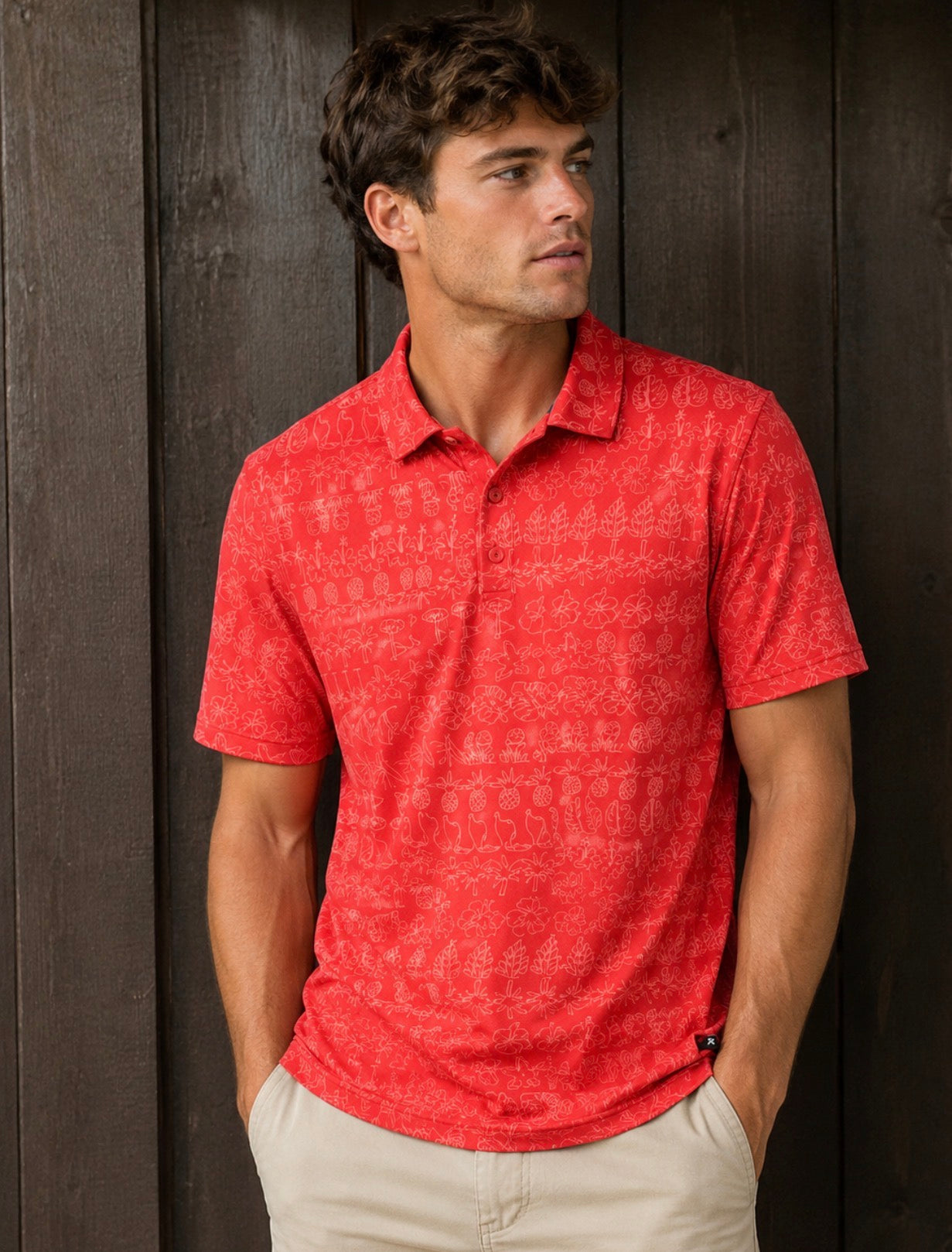 SAXX DROPTEMP ALL DAY COOLING POLO