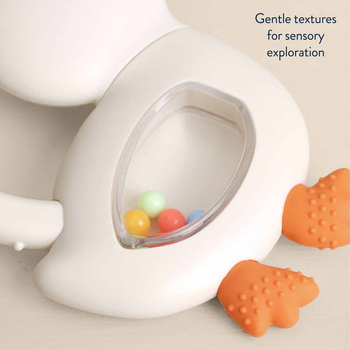 Bitzy Shake™ - Silicone Teether with Rattle