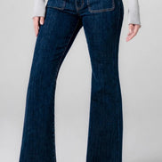 LIVERPOOL HANNAH FLARE-COLLEGIATE BLUE