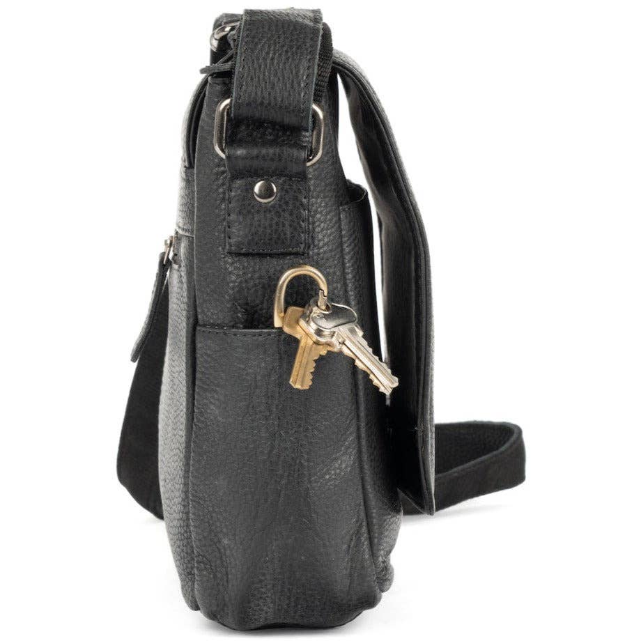 GREENWOOD LEATHER Smart Messenger Steven Mini 11