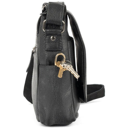 GREENWOOD LEATHER Smart Messenger Steven Mini 11"-GW113