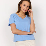 SOYA CONCEPT DERBY ORGANIC COTTON V NECK TEE