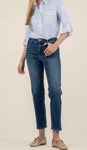 KUT ELIZABETH HIGH RISE STRAIGHT LEG-DAINTY