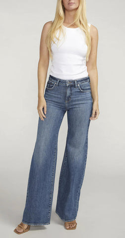 SILVER ISASTER WIDE LEG