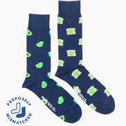 MEN’S *FRIDAY SOCKS FOOD & BEVERAGE MISMATCHED SOCKS
