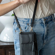 RISA THREE FOLD WALLET CROSSBODY