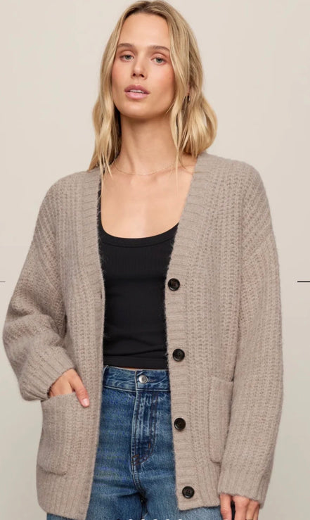 ZSUPPLY WHITMORE CARDIGAN-LIGHT KHAKI