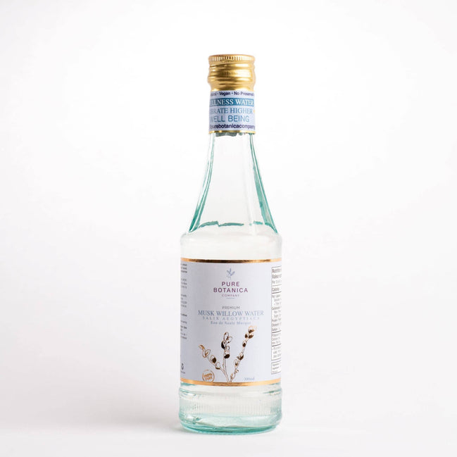 Pure Botanica Body Pain Relief: Organic Premium Musk Willow Water Distilla
