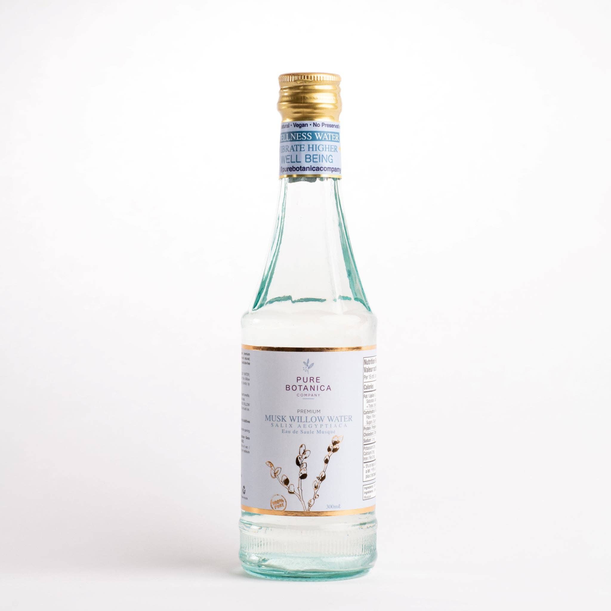 Pure Botanica Body Pain Relief: Organic Premium Musk Willow Water Distilla