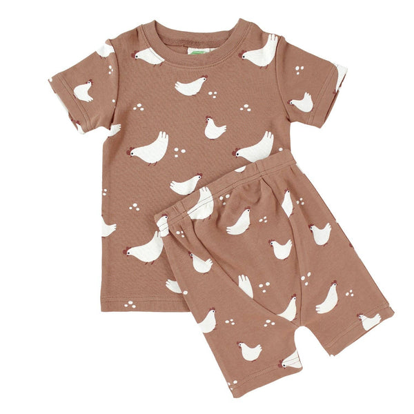 "My Jammies" Organic Kids' Pajamas - Short