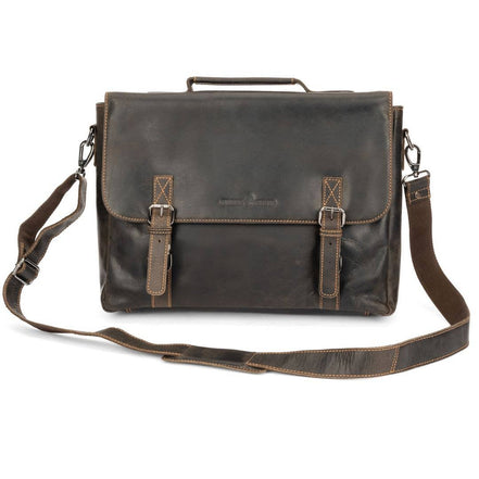 GREENWOOD LEATHER Leather Laptop Bag Portland GW196653