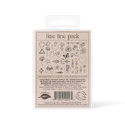 INKED BY DANI Fine Line Temporary Tattoo Pack