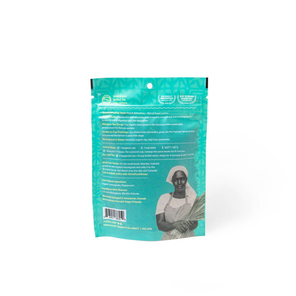 Peppermint Detox Stand-up Pouch - Fair-Trade Herbal Tea