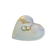 Concrete Heart Tray in Lavender Gold | ws