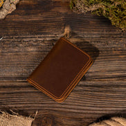 Genuine Leather Wallet, Handmade Wallet