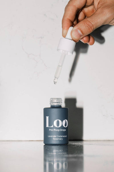 Loo Pre-Poop Toilet Drops — Lavender Cedarwood Rosemary