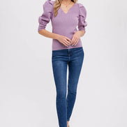 PUFF SHORT SLEEVE PULLOVER