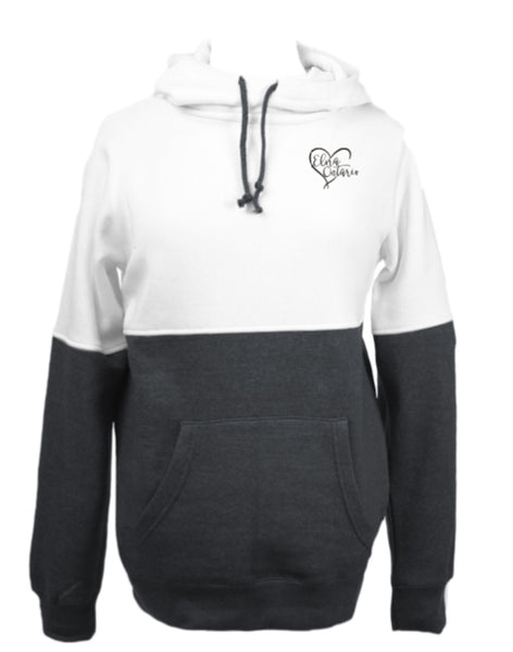 ELORA WOMEN’S HIGH NECK HOODIE WITH HEART