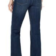 LIVERPOOL HANNAH HI-RISE SUPER FLARE-RAW HEM