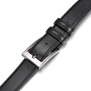 Dual Loop Leather Belt