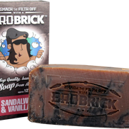BRO BRICK Sandalwood & Vanilla: Handmade Soap