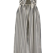 BISHOP & YOUNG ELVA FRONT TIE STRIPE JUMPSUIT