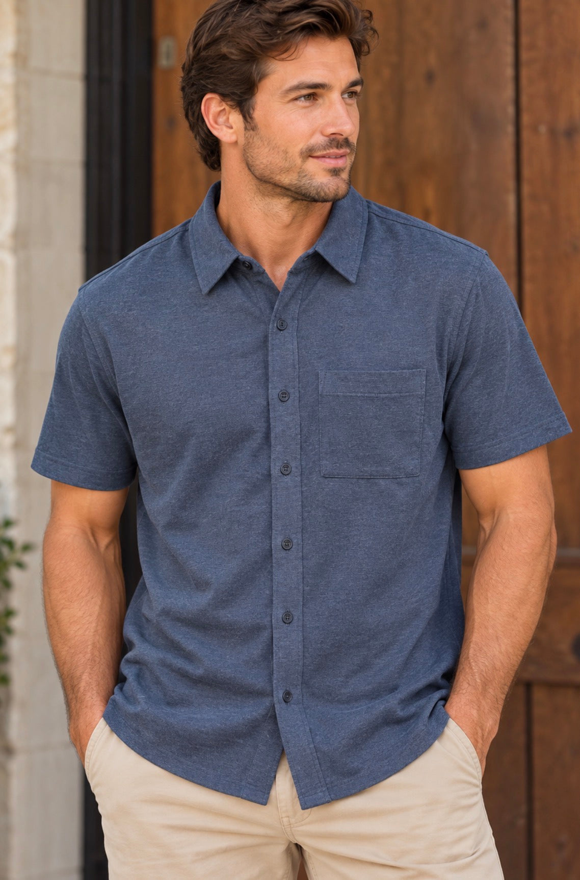 HEDGE BUTTON DOWN POLO